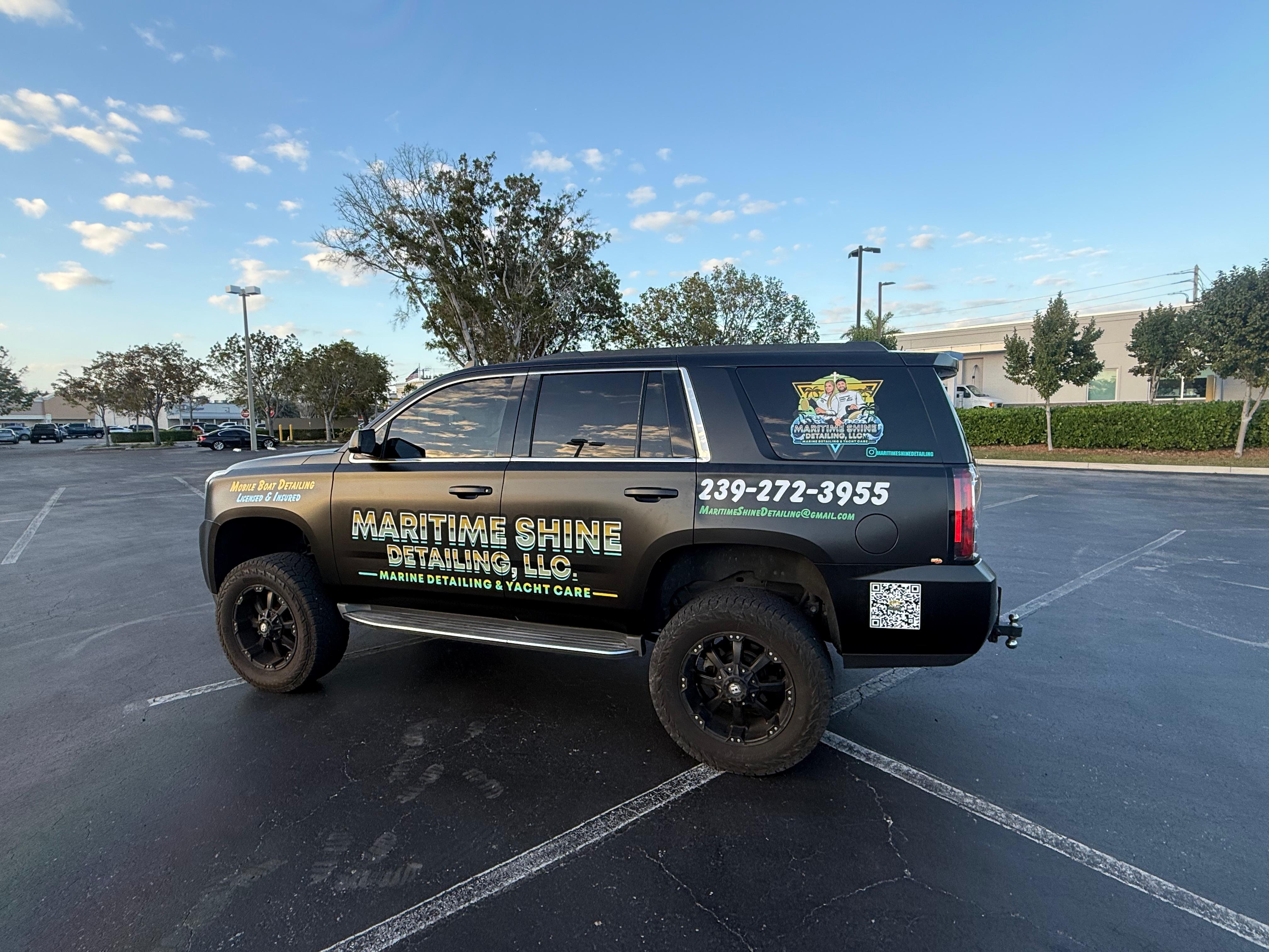 Maritime Shine Detailing Mobile Service Vehicle